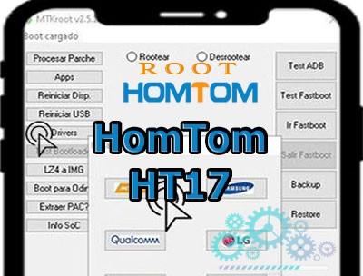 Cómo hacer root en los teléfonos móviles HomTom HT17
