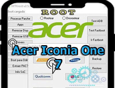 Root para la Tableta Acer Iconia One 7