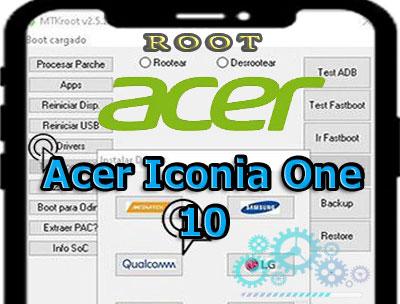 Rootear Tabletas Acer Iconia One 10