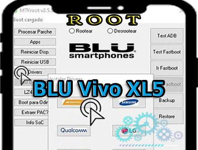 Root_para_terminales_BLU_Vivo_XL5 BLU_Vivo_XL5 Eres propietario de un dispositivo BLU Vivo XL5 y necesitas hacerte usuario administrador con privilegios root?, si ese es tu caso sin ninguna duda estás en el sitio mejor indicado. Aunque en principio este artículo te suene complicado la verdad es que, nada más lejos de la realidad, te alegrarás cuando sepas lo intuitivo y eficaz que resulta la siguiente técnica de root. Índice de contenido  - Qué es Root  - Beneficios  - Advertencias y contras  - Requisitos BLU Vivo XL5  - Ajustes Previos del BLU Vivo XL5  - Iniciar Root en BLU Vivo XL5  - Desbloquear Bootloader del BLU Vivo XL5  - Check Bootloader BLU Vivo XL5  - Verificar Root BLU Vivo XL5  - Resumen  - Vídeo tutorial paso a paso No encuentras el fichero boot.img?, revisa esto    Qué es hacer root? Root o superusuario es el nombre usual que se le asigna a las cuentas de usuario que cuentan con todos los derechos en todos los accesos (monousuario o multiusuario). Hacer root a un teléfono consiste en el procedimiento que posibilita a los usuarios de dispositivos obtener acceso privilegiado al sistema de forma similar a los permisos administrativos en sistemas Linux, lo que permite además traspasar toda reducción de sistema o también del software que pudiesen haber sido establecidas por el fabricante y/u operador de red.   Pros de enraizar tu BLU Vivo XL5 Posibilidad de eliminar el Bloatware de manera simple y desinstalar aplicaciones del sistema que consideremos molestas.Posibilidad de liberar más memoria para el almacenamiento interno.Adaptar los parámetros sofisticados del sistema, como por ejemplo modificar el número IMEI de nuestro BLU Vivo XL5 y la MAC así como hacer overclocking entre muchas posibilidades.Poder usar Software creado únicamente para aquellos terminales que dispongan de permisos de usuario root.Redimensionar, modificar además de dividir nuevas particiones en la memoria interna (Advertencia!, hacer esto puede resultar sumamente peligroso).Hacer backups o copias de seguridad de las particiones además de poder exportar el Firmware completo.   Precauciones y contras que debemos barajar El teléfono móvil anulará la vigencia de la garantía prestada por el fabricante.Amenaza de que aplicaciones dañinas consigan permisos de Superusuario.Riesgo de daños o deterioro de datos durante el procedimiento, en tal caso es recomendable en todo momento realizar una copia de seguridad antes de iniciar el proceso de root.El Firmware de tu dispositivo BLU Vivo XL5 puede resultar deteriorado, es recomendable estar seguro de poder conseguir una copia oficial de su firmware si este fuera necesario.El soporte para actualizaciones FOTA (Firmware Over The Air) terminará anulado.  Condición previa para este proceso Un computador que disponga de SO Windows w7 a w10 o superiores, sea 32 o 64 bits. Un conector de datos Micro USB. Bajar al PC una versión reciente de el programa MTKroot v2.5.5 para BLU Vivo XL5. Descarga el firmware original de tu BLU Vivo XL5 para sacar el componente boot.img preferiblemente desde la página oficial de descargas. Si no consigues descargar la rom original del BLU Vivo XL5 te queda la opción de adquirir el componente boot.img directamente de tu celular fácilmente haciendo los pasos de este tutorial.  Configurando el dispositivo Primero tendrás que aplicar determinados arreglos a las configuraciones de tu BLU BLU Vivo XL5, los cuales en esencia residen en Activar la depuración de USB junto con desbloquear OEM. Ambas configuraciones se encuentran dentro de la sección del programador, la cual tendrás que haber activado de manera previa presionando 7 veces de forma sucesiva encima de la casilla: Configuración del terminal-> Información del teléfono -> Número de compilación. Cómo rootear el BLU Vivo XL5 paso a paso Para empezar descomprime el contenido del paquete antes descargado a tu computador y luego ejecuta el programa MTKroot v2.5.5. Ejecutar MTKroot v2.5.5 en BLU Vivo XL5 Haz una vez clic en el botón Drivers -> Spreadtrum y realiza la instalación de los controladores específicos. Instalar drivers USB SPD BLU Vivo XL5 Del mismo modo, repite esto para cumplir la instalación en los drivers ADB. Nota: La aplicación MTKroot v2.5.5 cuenta con todos los drivers actualizados que son requeridos por el BLU Vivo XL5. Conecta el BLU Vivo XL5 con tu PC vía puerto de datos USB y acto seguido pulsa Reiniciar USB. Haz clic en la esquina superior izquierda sobre la pestaña No hay boot!! -> Cargar, añade el fichero boot y por último cliquea sobre el botón Procesar parche. La el software Magisk Manager se iniciará de forma automática en tu BLU Vivo XL5, realiza las instrucciones que saldrán en su pantalla para crear el parche. Haz clic una vez sobre el botón Test ADB y aguarda un instante hasta que puedas ver la línea 'Dispositivo encontrado' entonces tendrás que cliquear sobre el botón Ir a Fastboot. BLU Vivo XL5 Reiniciar USB, Test ADB, ir a Fastboot Ahora espera mientras tu BLU Vivo XL5 se reinicia con el modo bootloader, seguidamente haz clic en Test Fastboot. Otra vez debes de atender hasta que salga el mensaje 'Dispositivo encontrado' antes de seguir con la siguiente etapa. Liberar el bootloader en tu Smartphone BLU Vivo XL5 En la etapa siguiente es el turno de desbloquear el bootloader en tu dispositivo, un paso imprescindible y que podrás realizar automáticamente. Aunque has de omitir este paso si lo desbloqueaste en alguna otra ocasión. Haz clic una vez sobre Test Bootloader si deseas verificar el estado del bootloader. Checkear bootloader en BLU Vivo XL5 En el caso de que necesites desbloquear el bootloader a tu BLU Vivo XL5 basta con cliquear sobre Liberar Bootloader -> Aceptar y luego hacer las pistas que salgan proyectadas en la pantalla de tu dispositivo móvil. Pulsa la tecla de subir el volumen para proceder. Desbloquear bootloader BLU Vivo XL5 Atención: Al abrir el bootloader, el sistema de tu Smartphone será reseteado al estado inicial.Por lo tanto se recomienda crear copias de seguridad u opcionalmente copiar tus contactos, fotos, archivos y otros datos a la unidad de almacenamiento Micro SD. Una vez que has desbloqueado el bootloader ya solo te queda completar el proceso y dejar el BLU Vivo XL5 con el correspondiente acceso root. Desplázate a la esquina superior de la izquierda de la utilidad y elige la opción rootear, a continuación cliquea Root en la esquina contraria. Seleccionar Root BLU Vivo XL5 En tan solo unos segundos tu Smartphone BLU Vivo XL5 habrá sido rooteado, por lo tanto verás el texto "OK" proyectado en la pantalla del dispositivo móvil BLU Vivo XL5 y en la ventana de MTKroot v2.5.5. Luego haz clic sobre el botón Salir de Fastboot para regresar tu terminal BLU Vivo XL5 en modo Android. Una vez que tu BLU Vivo XL5 termine de reiniciar al completo , clica en Apps -> Instalar Magisk y comprueba si la aplicación Magisk Manager se haya entre las aplicaciones del BLU Vivo XL5. Para poder utilizar la app Magisk Manager deberás conectar antes tu BLU Vivo XL5 a Internet, bien mediante wi-fi o operador de red. Para completar el tutorial tan solo has de hacer clic a Check Root -> luego acepta y listo. Verificar Root BLU Vivo XL5 Nota: En el caso de que la App Magisk no figure instalada, haz clic en el botón Desinstalar, espera un par de segundos y de nuevo cliquea el botón Instalar Magisk. Simplificación del proceso Pasos simplificados Rootear BLU Vivo XL5 Inicia la utilidad MTKroot v2.5.5 y a continuación conecta el BLU Vivo XL5 con tu computador.Reinicia el BLU Vivo XL5 a las opciones del bootloader pulsando en Ir a Fastboot -> Test Fastboot.En el caso de que fuera necesario, desbloquea el bootloader haciendo clic en Liberar Bootloader.Por último selecciona la opción rootear y pulsa el botón Root. Vídeo tutorial de ayuda para hacer root al BLU Vivo XL5 https://youtu.be/FfcuP-DD2ls