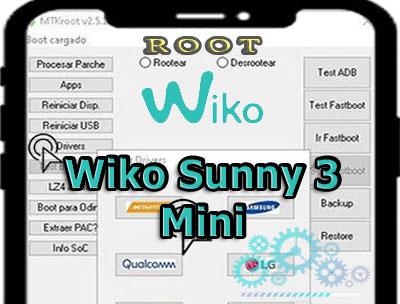 Root para el dispositivo móvil Wiko Sunny 3 Mini