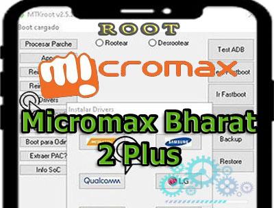 Cómo hacer root en el teléfono móvil Micromax Bharat 2 Plus