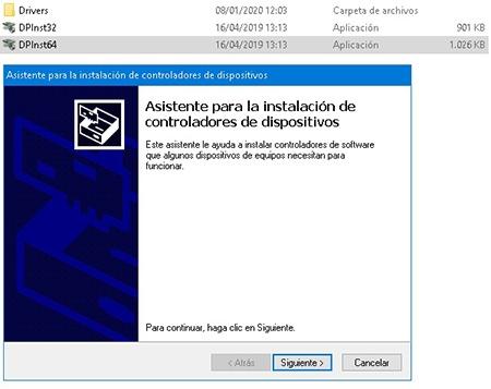 Instalar Drivers USB SPD 40 Neon