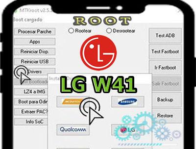 Root para dispositivos móviles LG W41