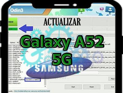 Cómo actualizar Android en Samsung Galaxy A52 5G con Odin3