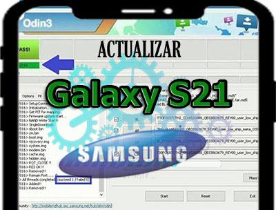 Actualizar Android en Samsung Galaxy S21 con Odin3