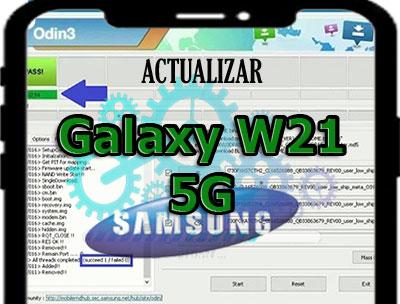 Cómo actualizar Android en Samsung Galaxy W21 5G con Odin