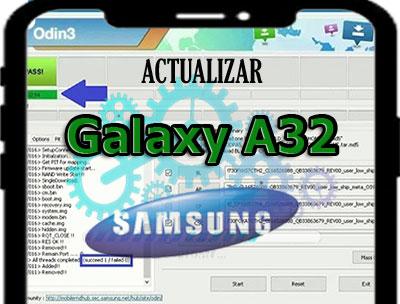 Cómo actualizar el Firmware del Samsung Galaxy A32 con Odin