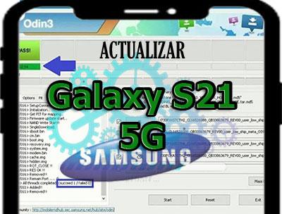 Cómo actualizar el Firmware del Samsung Galaxy S21 5G con Odin3