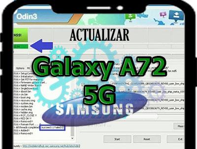 Actualizar la rom del Samsung Galaxy A72 5G con Odin3