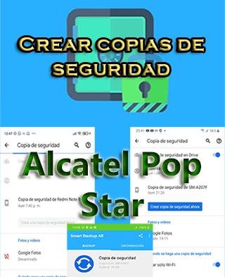 Cómo hacer backups del Alcatel Pop Star