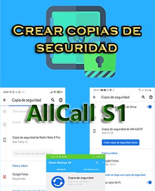Cómo crear backups del AllCall S1