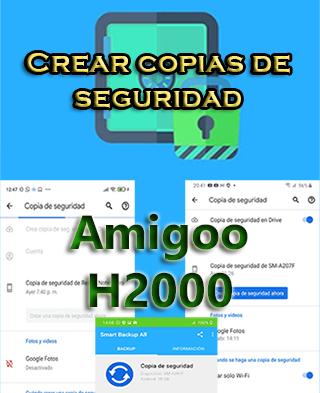 Cómo hacer backups del Amigoo H2000