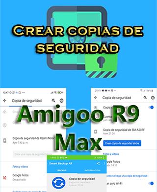 Cómo hacer backups del Amigoo R9 Max
