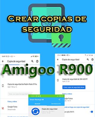 Cómo crear backups del Amigoo R900