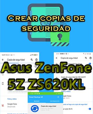 Cómo crear backups del Asus ZenFone 5Z ZS620KL