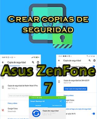 Cómo crear backups del Asus ZenFone 7