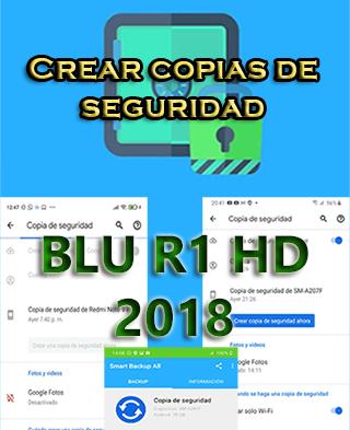 Cómo hacer backups del BLU R1 HD 2018