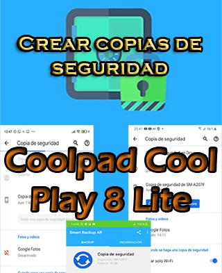 Cómo hacer backups del Coolpad Cool Play 8 Lite
