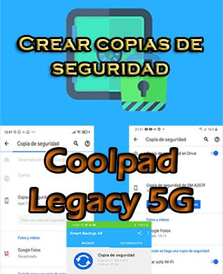 Cómo hacer backups del Coolpad Legacy 5G