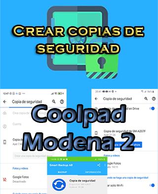 Cómo crear backups del Coolpad Modena 2
