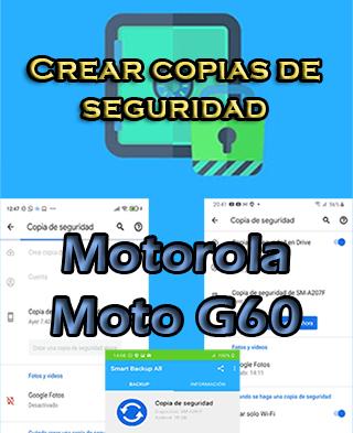 Cómo crear backups del Motorola Moto G60