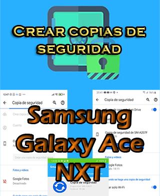 Cómo crear backups del Samsung Galaxy Ace NXT
