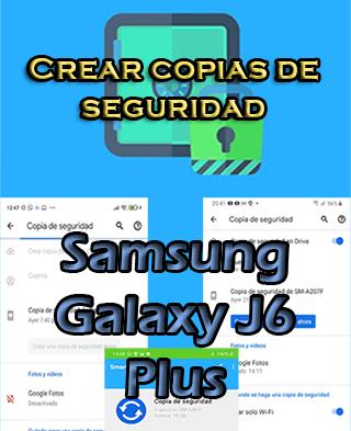 Cómo hacer backups del Samsung Galaxy J6 Plus