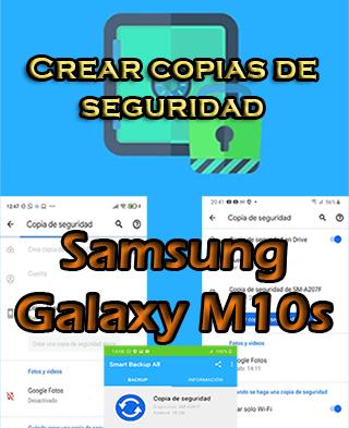 Cómo hacer backups del Samsung Galaxy M10s