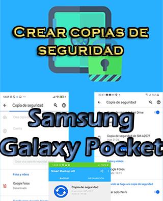 Cómo crear backups del Samsung Galaxy Pocket