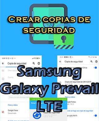 Cómo hacer backups del Samsung Galaxy Prevail LTE