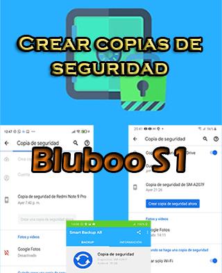 Cómo hacer backups en Bluboo S1