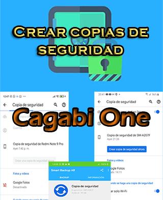 Cómo hacer backups en Cagabi One
