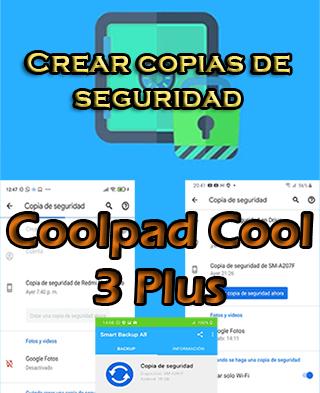 Cómo hacer backups en Coolpad Cool 3 Plus