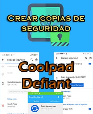 Cómo hacer backups en Coolpad Defiant