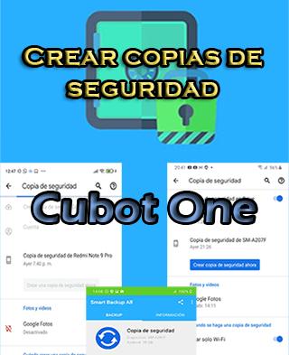 Cómo hacer backups en Cubot One