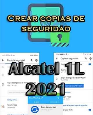 Cómo crear backups en el Alcatel 1L 2021
