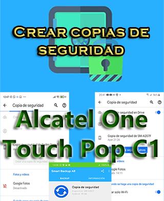 Cómo hacer backups en el Alcatel One Touch Pop C1
