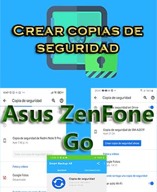 Cómo crear backups en el Asus ZenFone Go