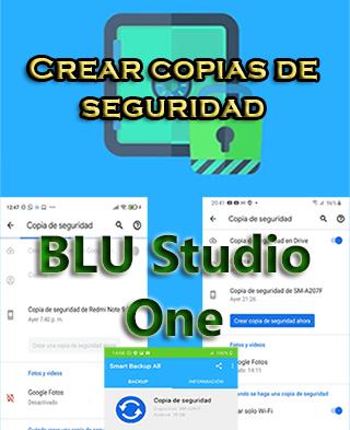 Cómo hacer backups en el BLU Studio One