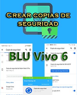 Cómo crear backups en el BLU Vivo 6