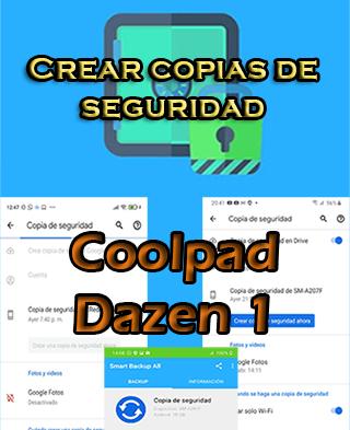 Cómo crear backups en el Coolpad Dazen 1