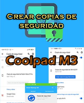 Cómo crear backups en el Coolpad M3