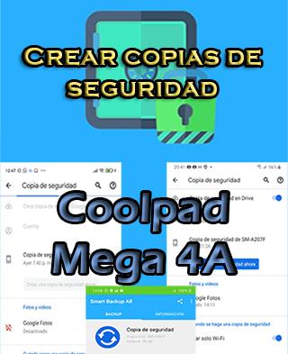 Cómo hacer backups en el Coolpad Mega 4A