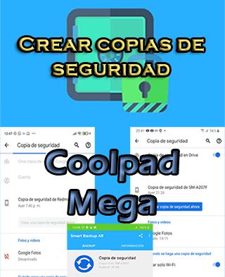 Cómo crear backups en el Coolpad Mega