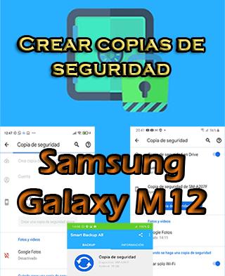 Cómo hacer backups en el Samsung Galaxy M12