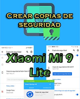 Cómo hacer backups en el Xiaomi Mi 9 Lite