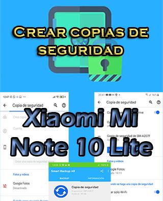 Cómo hacer backups en el Xiaomi Mi Note 10 Pro