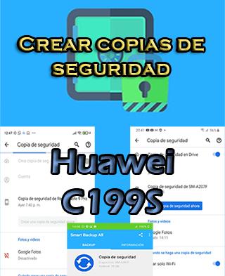 Cómo hacer backups en Huawei C199S