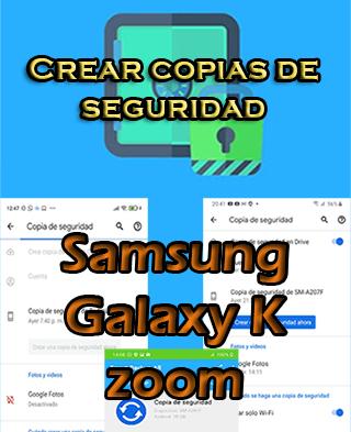 Cómo hacer backups en Samsung Galaxy K zoom